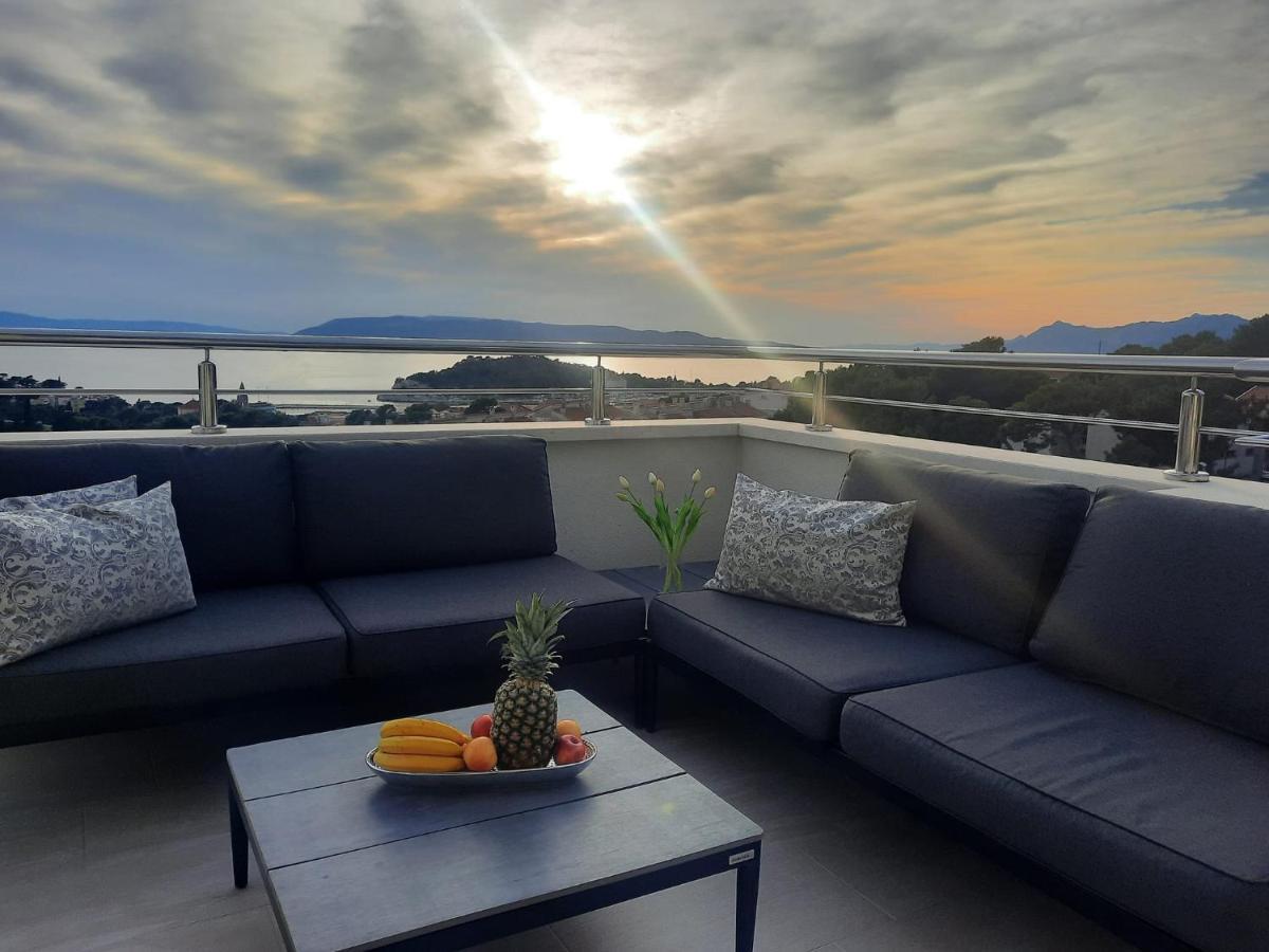Apartment Anny De Luxe With Sea View Μακάρσκα Εξωτερικό φωτογραφία